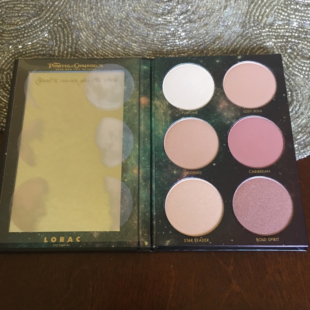 NIB LORAC Pirates of the Caribbean Cheek Palette